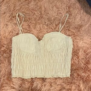 Zara bustier top